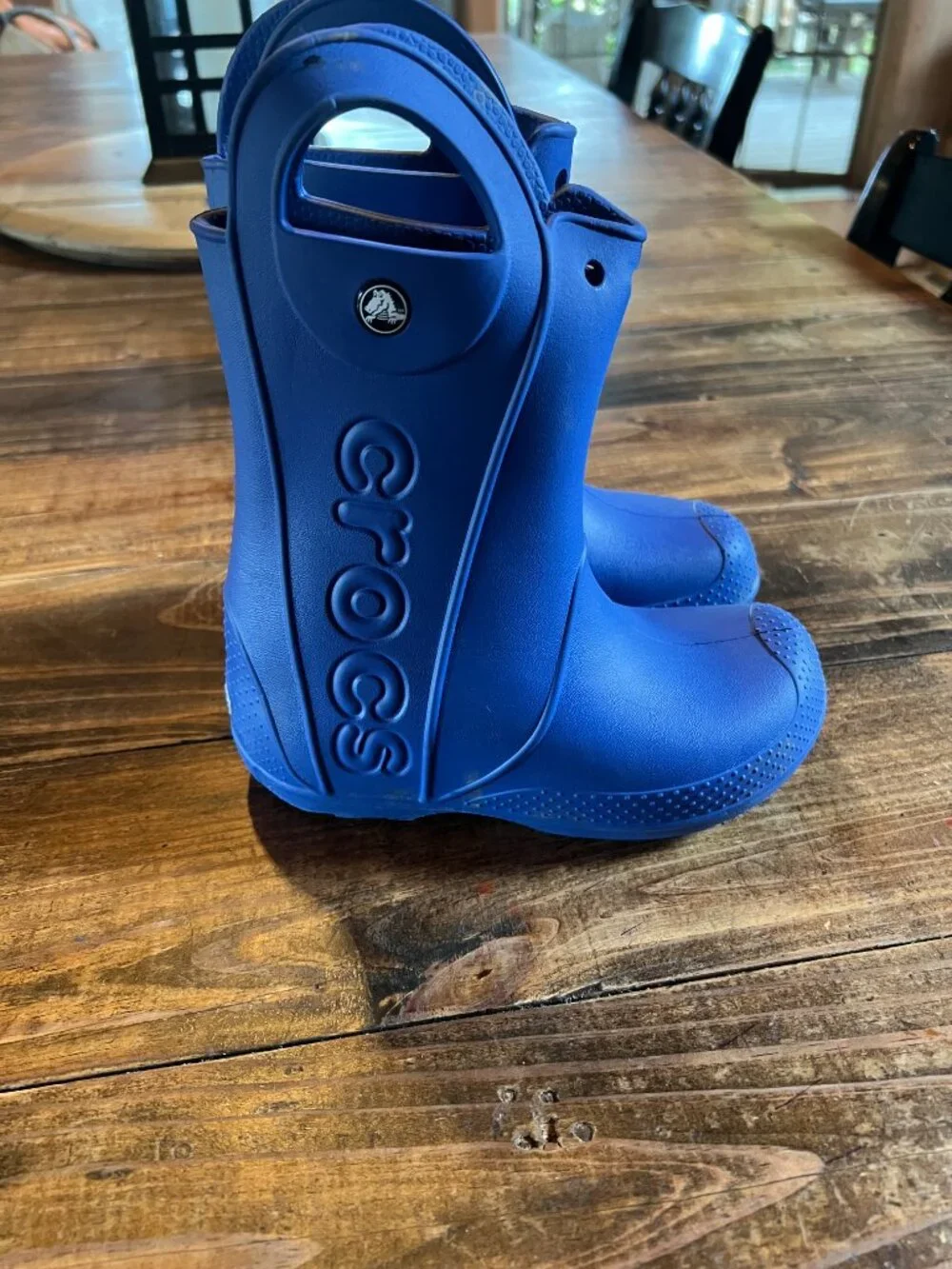 BLUE CROCS SIZE 1